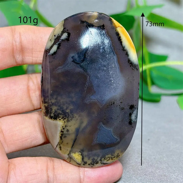 Fire Agate Palm Stone-ToShay.org