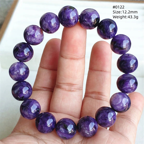 Purple Charoite Bracelet Russia-ToShay.org