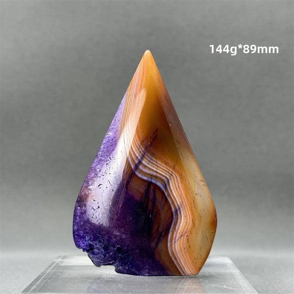 Purple Agate Torch-ToShay.org