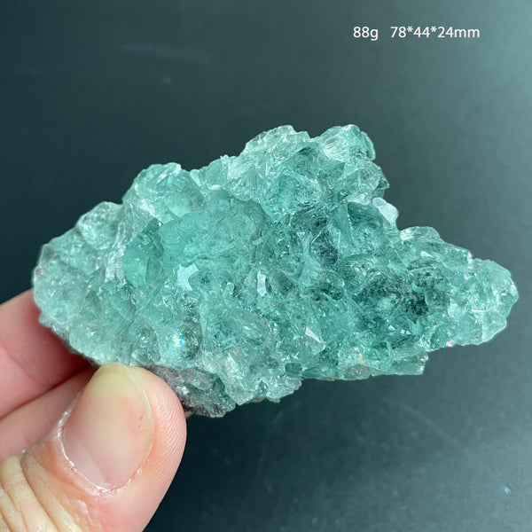 Green Fluorite Crystal Cluster-ToShay.org