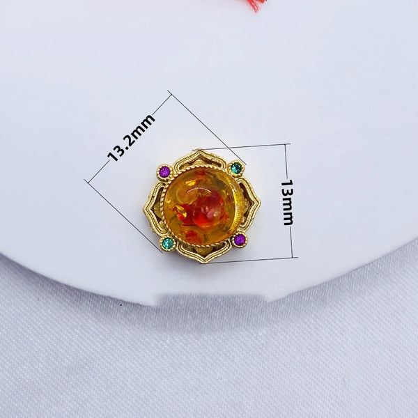 Yellow Beeswax Bead-ToShay.org