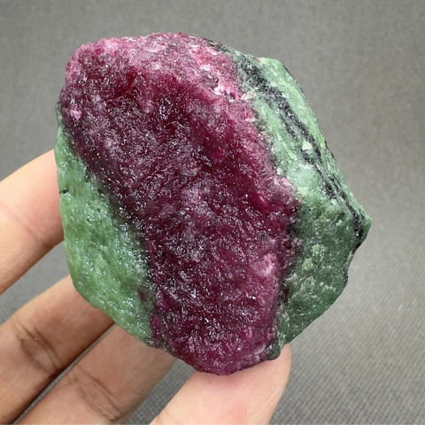 Red Green Ruby Epidote-ToShay.org