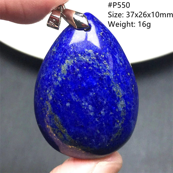 Blue Lapis Lazuli Pendant-ToShay.org