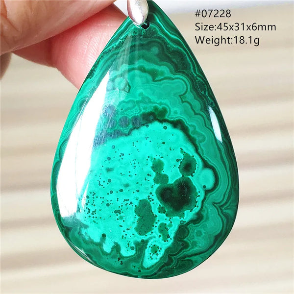Green Malachite Pendant-ToShay.org