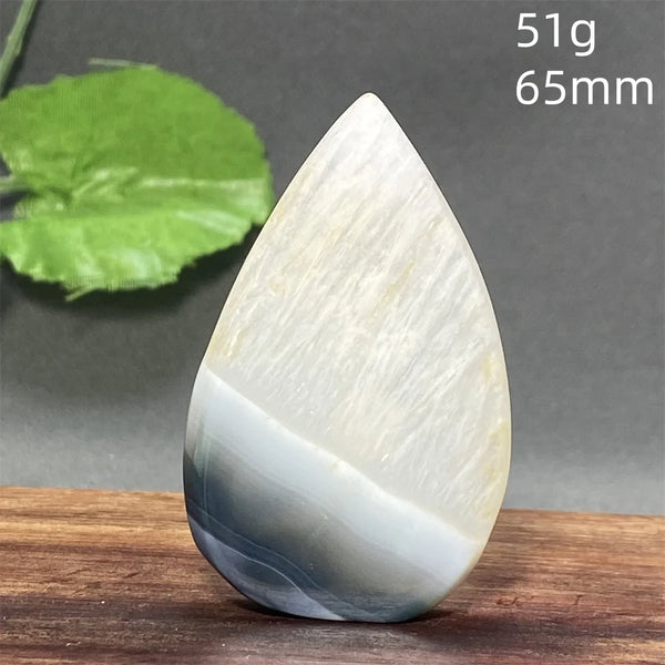 Black Silk Striped Agate Torch-ToShay.org