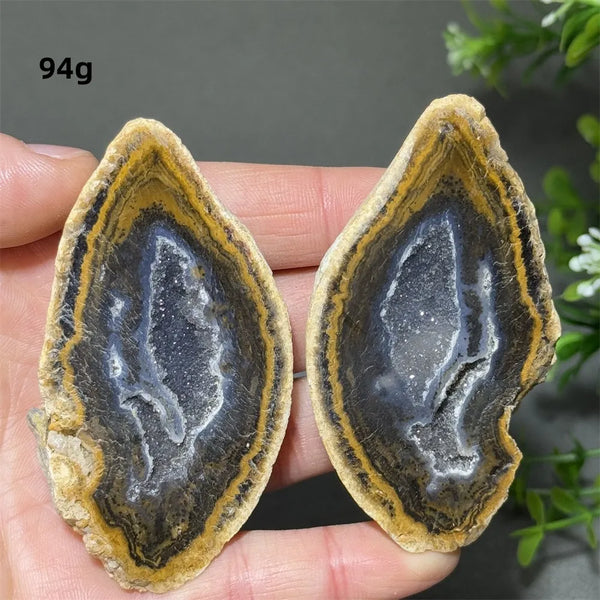 Mixed Agate Crystal Cave Egg-ToShay.org