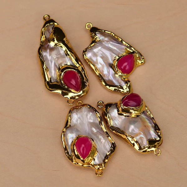White Pearl Charms-ToShay.org