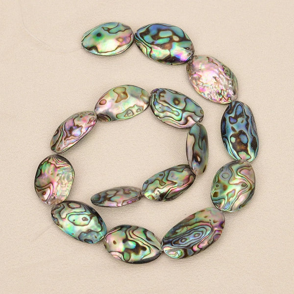Green Abalone Shell Beads-ToShay.org