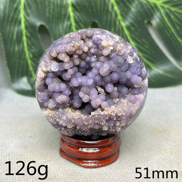 Purple Grape Agate Cluster-ToShay.org