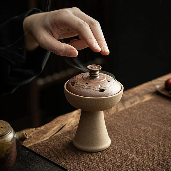 Coarse Pottery Incense Burne-ToShay.org