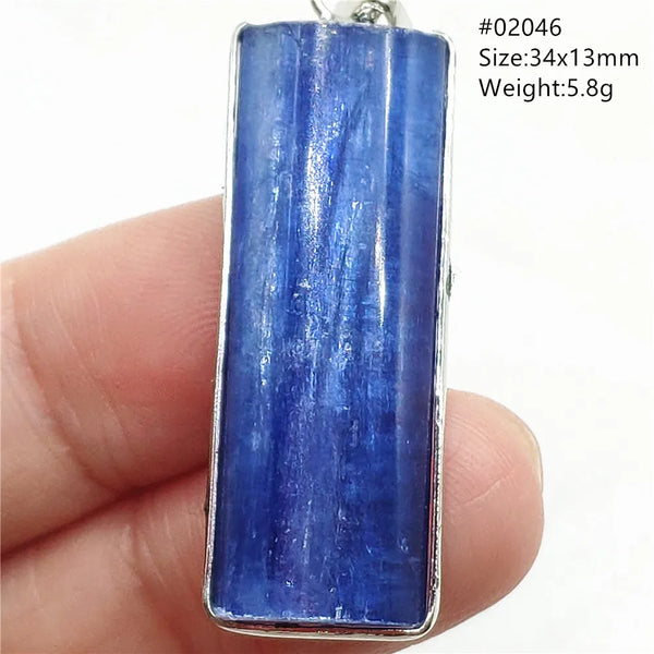 Blue Kyanite Cat Eye Pendant-ToShay.org
