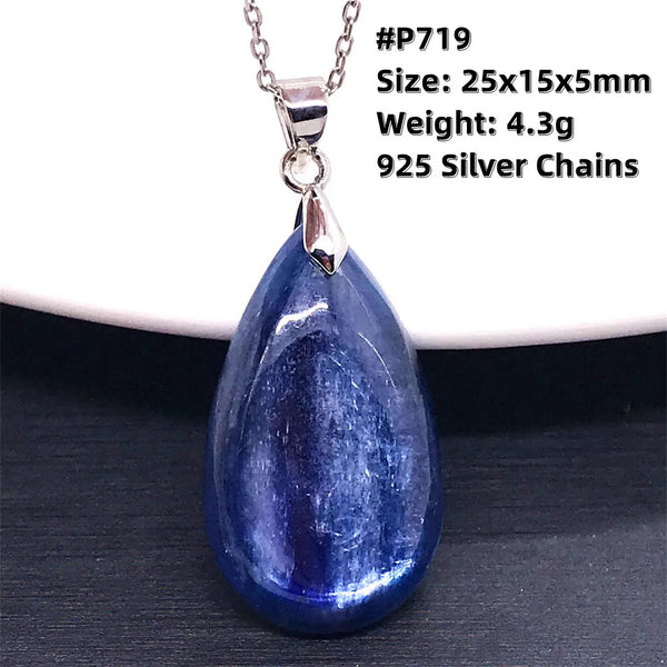 Blue Kyanite Pendant-ToShay.org