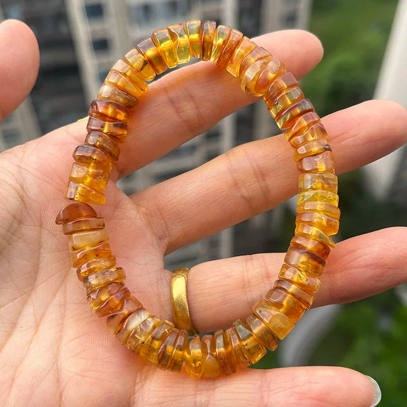 Yellow Amber Bracelet-ToShay.org