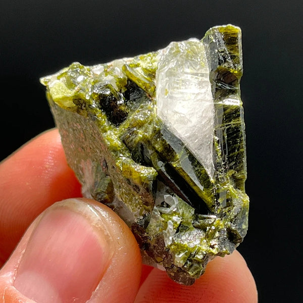 Green Tourmaline Crystal-ToShay.org