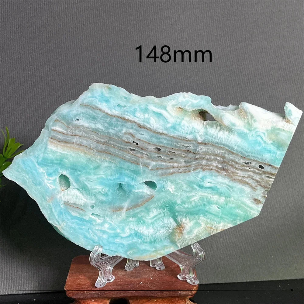 Blue Hemimorphite Slab-ToShay.org