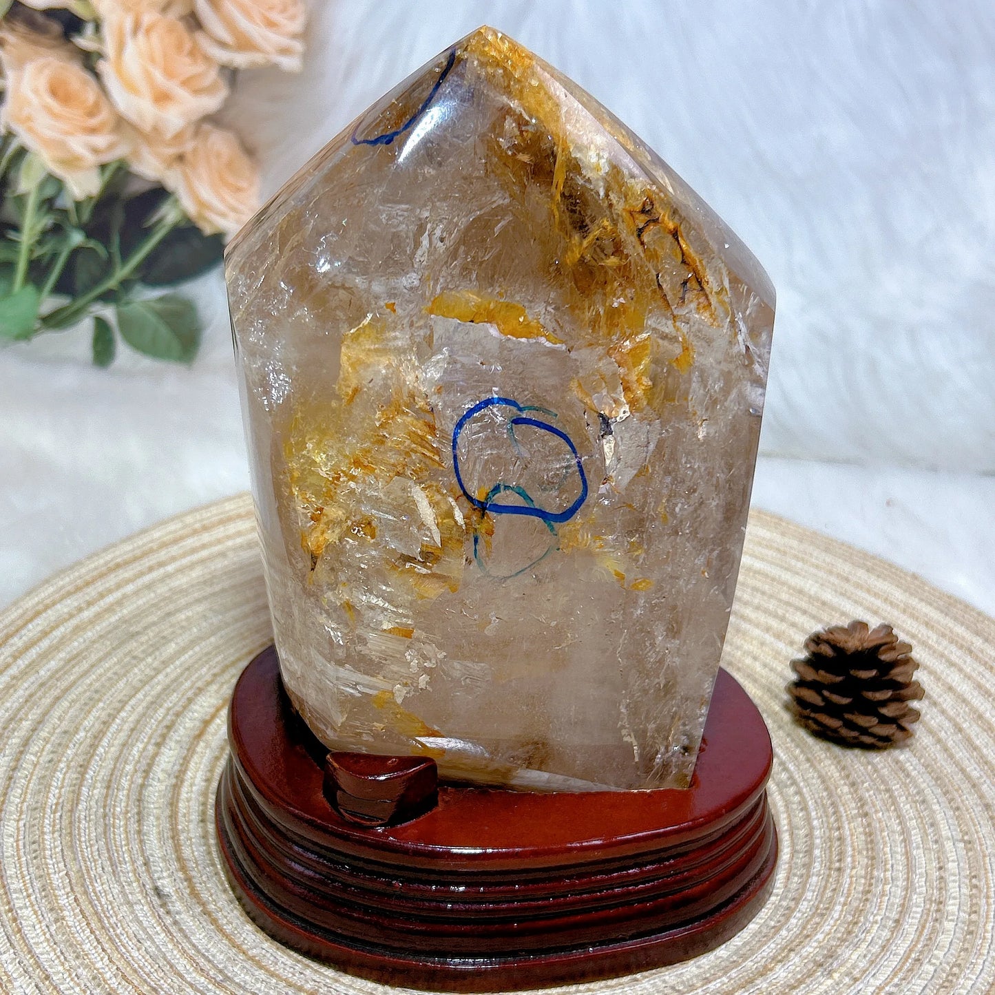 Clear Garden Quartz Point-ToShay.org
