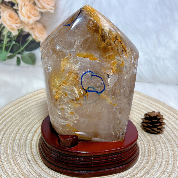 Clear Garden Quartz Point-ToShay.org