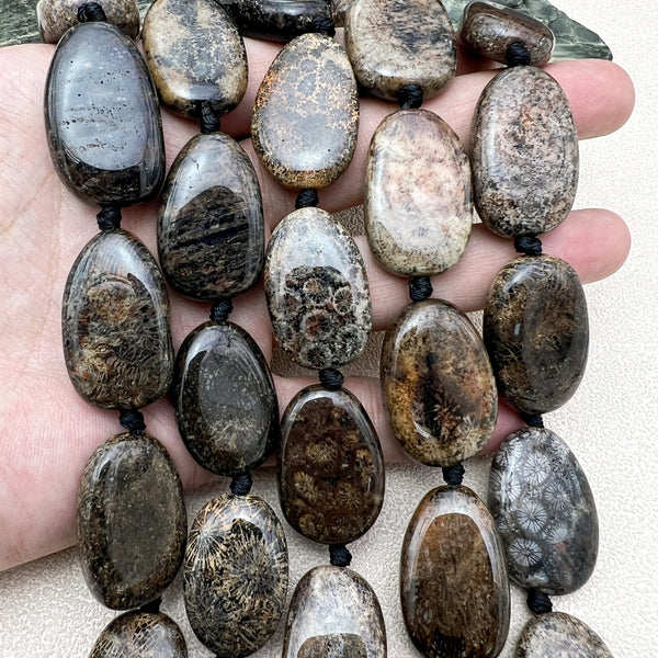Black Coral Jasper Beads-ToShay.org