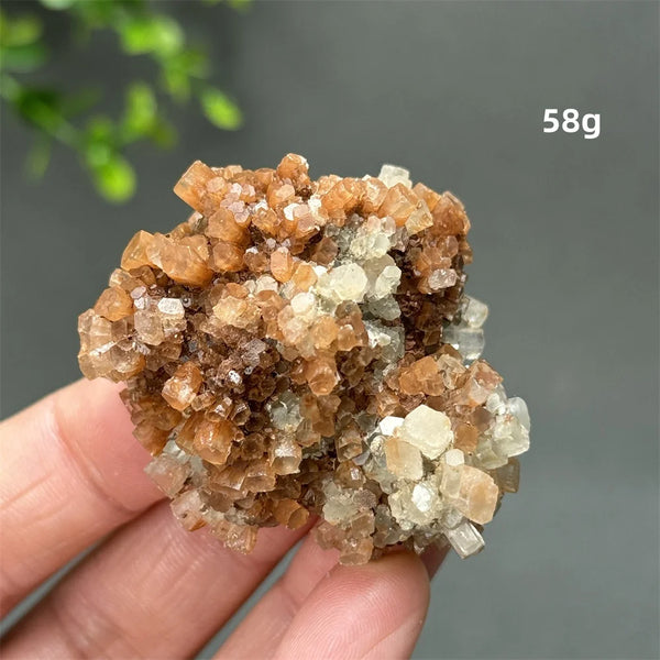 Orange Aragonite Crystal-ToShay.org