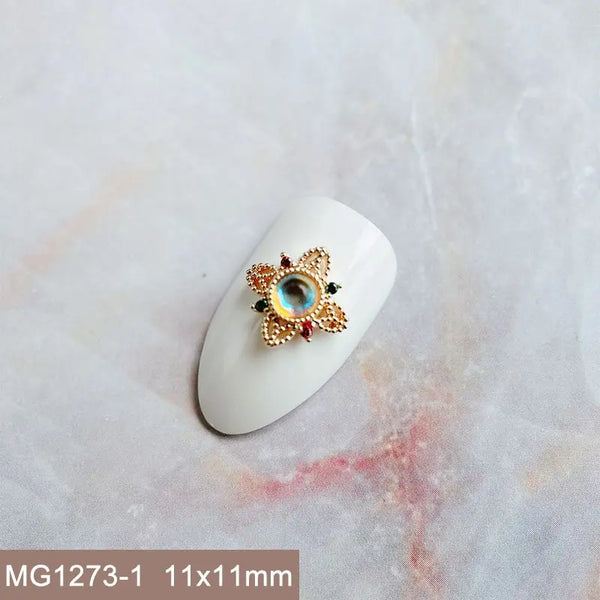 Mixed Gold Crystal Charms-ToShay.org