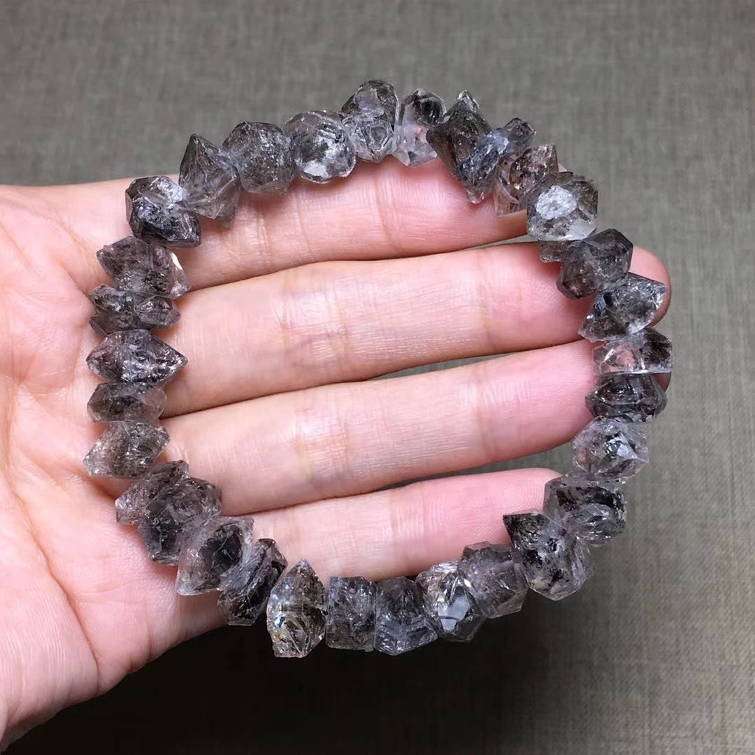 Black Diamond Quartz Bracelet-ToShay.org