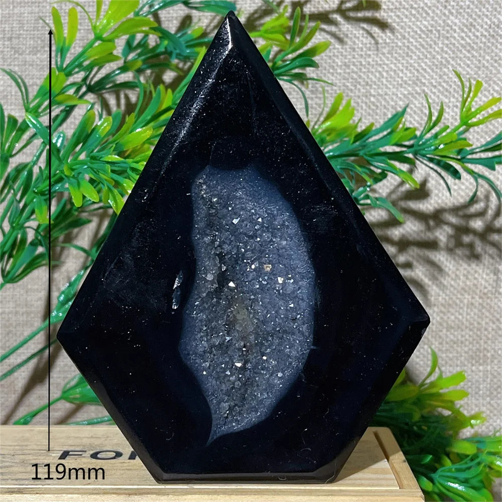 Black Agate Torch-ToShay.org