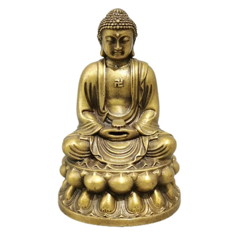 Copper Buddha Statue-ToShay.org