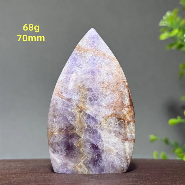 Purple Amethyst Agate Torch-ToShay.org