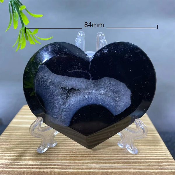 Black Agate Heart-ToShay.org