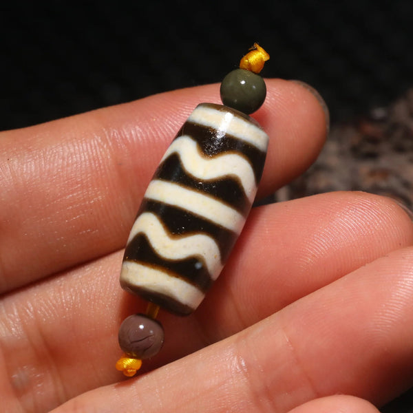 Tibetan Agate Eyes Dzi-ToShay.org