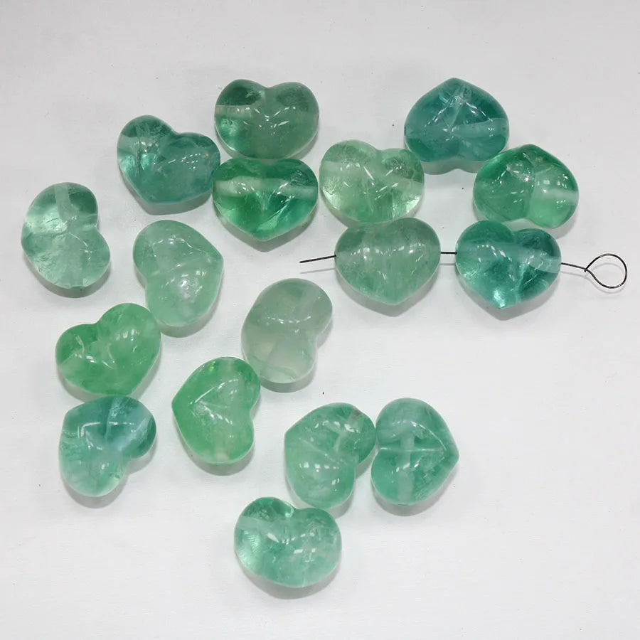 Mixed Quartz Crystal Hearts-ToShay.org
