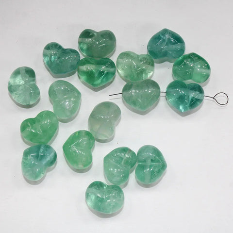 Mixed Quartz Crystal Hearts-ToShay.org