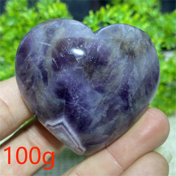 Purple Dream Amethyst Heart-ToShay.org
