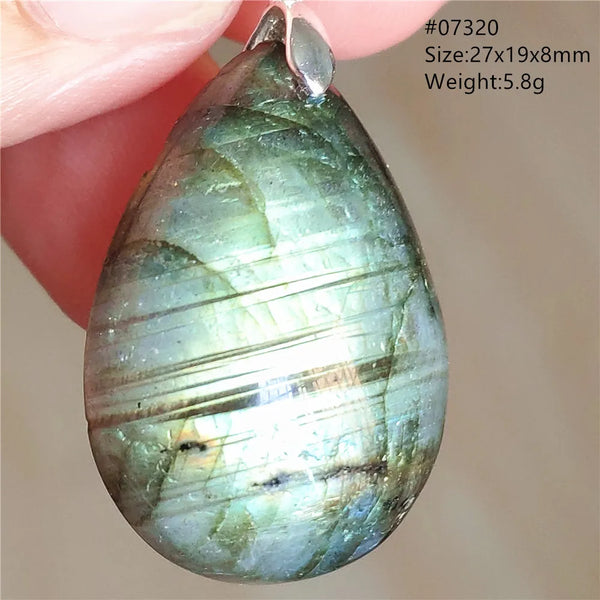 Blue Light Labradorite Pendant-ToShay.org