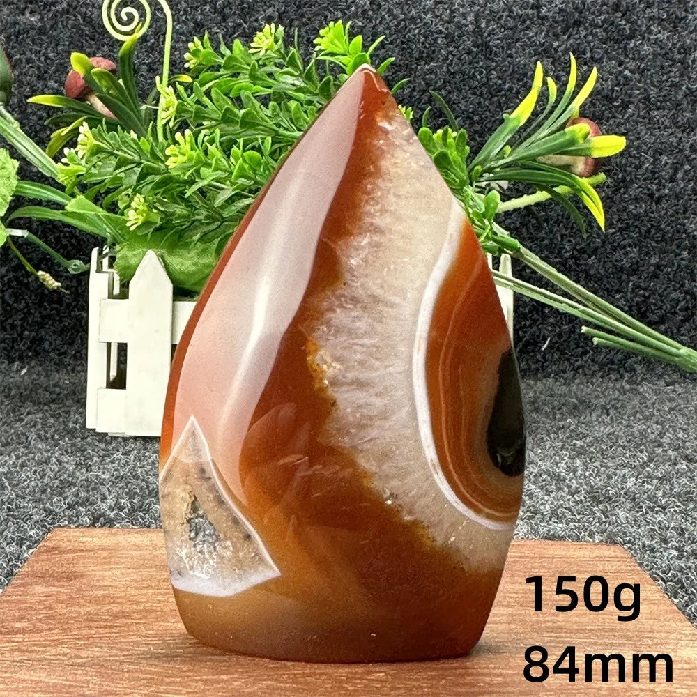 Red Carnelian Striped Agate-ToShay.org