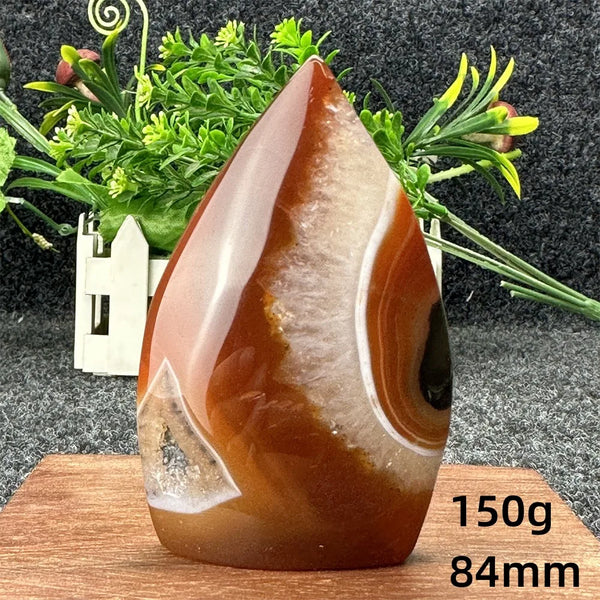 Red Carnelian Striped Agate-ToShay.org