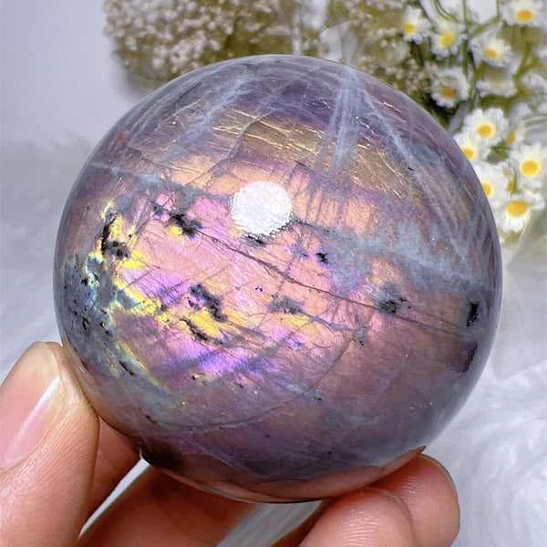 Purple Labradorite Ball-ToShay.org