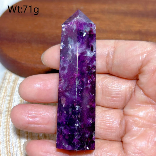 Purple Lepidolite Point-ToShay.org