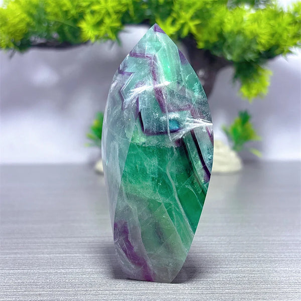 Rainbow Fluorite Flame-ToShay.org