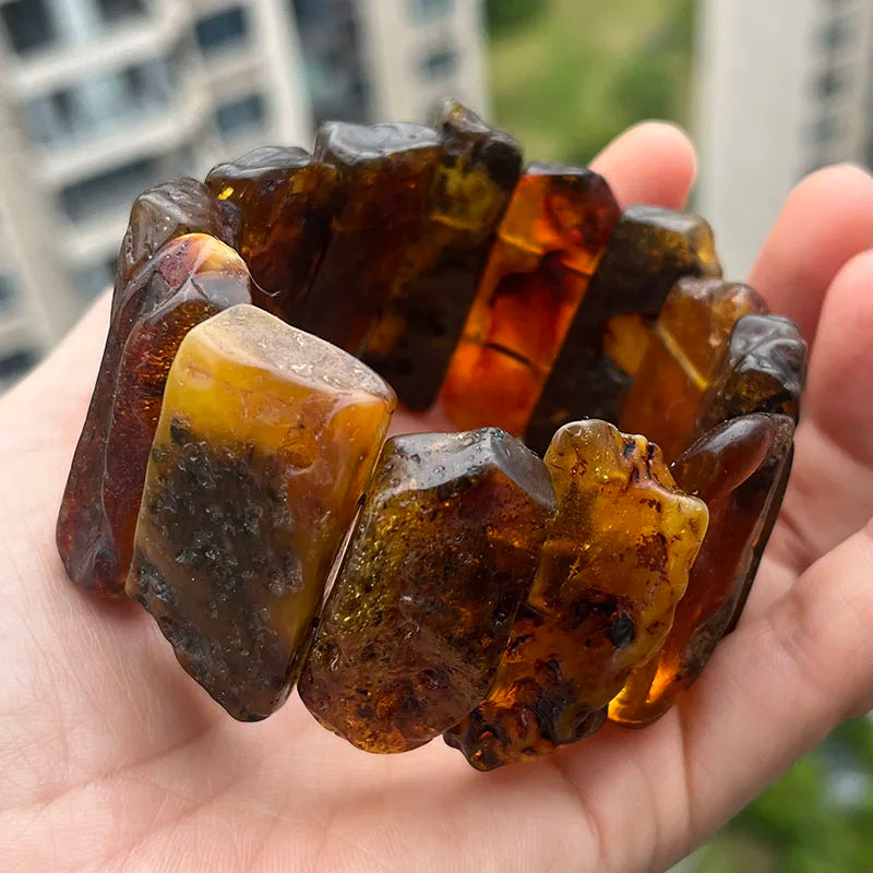 Yellow Amber Bracelet-ToShay.org