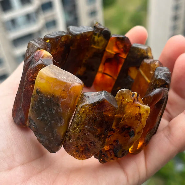 Yellow Amber Bracelet-ToShay.org