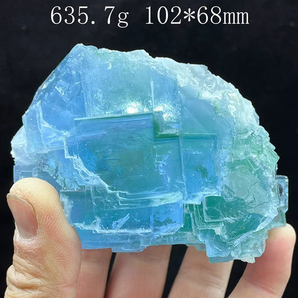 Blue Green Fluorescent Calcite-ToShay.org