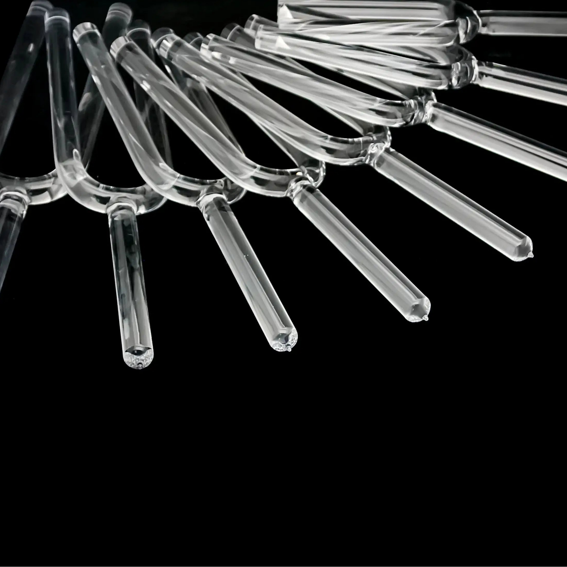 Clear Crystal Tuning Forks-ToShay.org