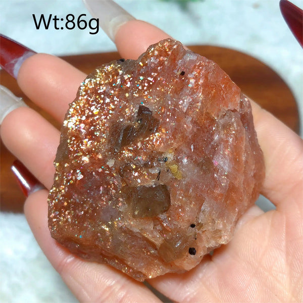 Orange Sunstone Crystal-ToShay.org