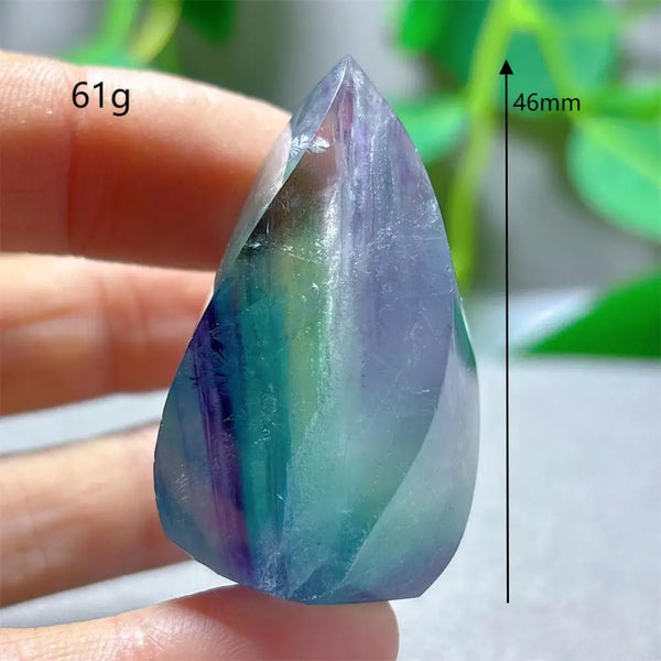 Rainbow Fluorite Flame-ToShay.org