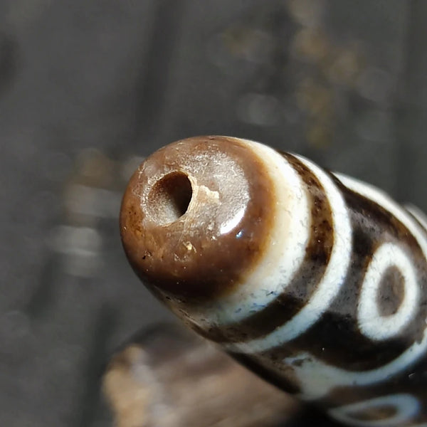Tibetan Agate Eyes Dzi Beads-ToShay.org