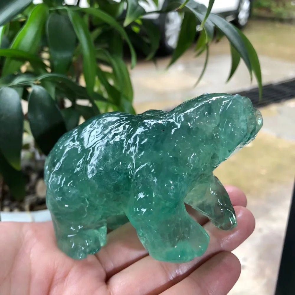Green Fluorite Bear-ToShay.org