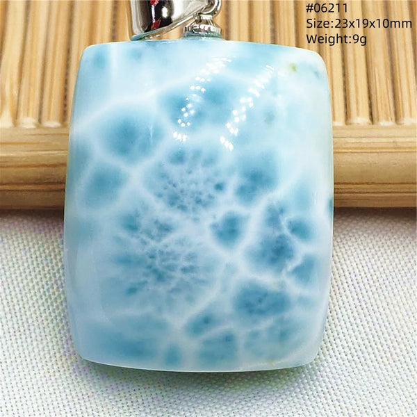 Blue Larimar Pendant-ToShay.org