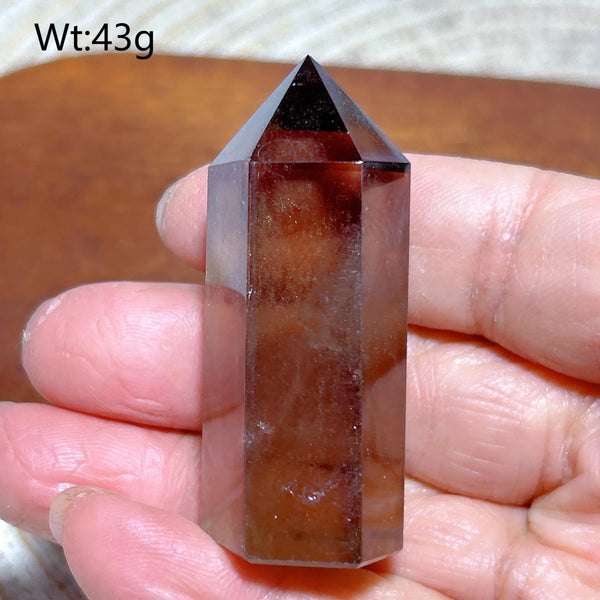 Smokey Rainbow Quartz Point-ToShay.org