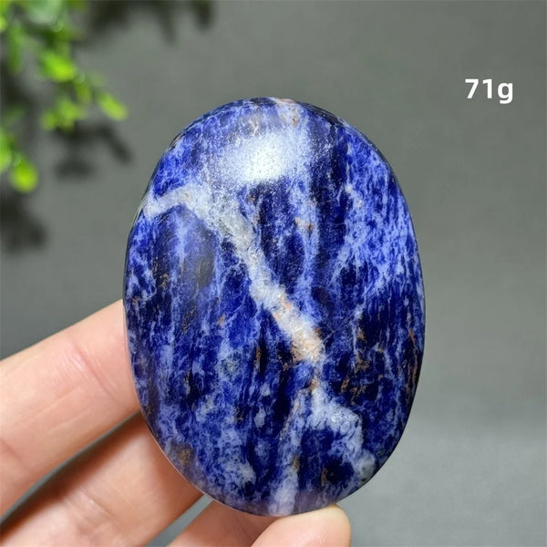 Blue Sodalite Palm Stone-ToShay.org